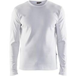 Blåkläder 3500 Long Sleeve T-shirt - White