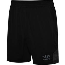 Umbro Kid's Vier Shorts - Black/Carbon