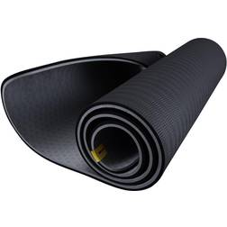 Ziva TPE Yoga Mat Black/Gray (5mm)