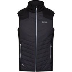 Regatta Mens Halton VI Lightweight Body Warmer (Dark Grey/Black)