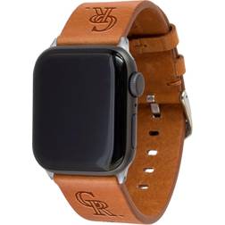 Artinian Colorado Rockies Leather Apple Watch Band