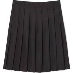 French Toast Girls' Pleated Skirt, Black, 6,Little Girls