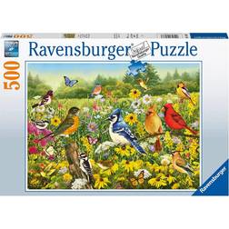 Ravensburger Birds in the Meadow 500 Pieces