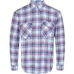 Levi's Blue Western Style Check Shirt