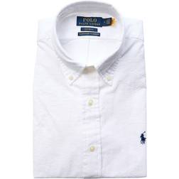 Polo Ralph Lauren 40/1 Seersuckercubdppcsss Mand Langærmede Skjorter Custom Fit Bomuld hos Magasin Hvid