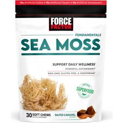 Force Factor Moss Chews ? Daily Wellness & Antioxidant Support ? Salted Caramel