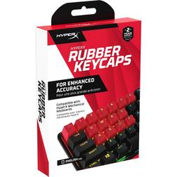 HyperX Rubber Keycaps Gaming Accessory Kit Red (English)