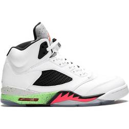 Nike Air Jordan 5 Retro Pro Stars M - White/Infrared 23/Light Poison Green/Black