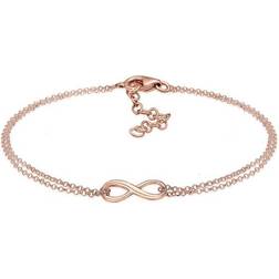 Elli Armband Infinity Symbol Love Unendlich 925 Sterling Silber Rosegold