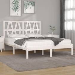 vidaXL Bed Frame White