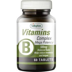 Lifeplan Vitamin B Complex Mega Potency 60 pcs