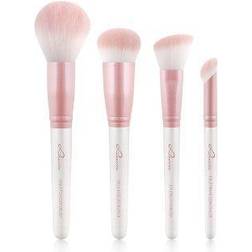 Luvia Cosmetics Brush Brush Set Prime Vegan Candy Flawless Face Set Prime Concealer Blush Brush Angled Buffer Powder Brush 1 Stk