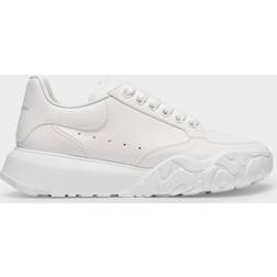 Alexander McQueen Court leather sneakers white