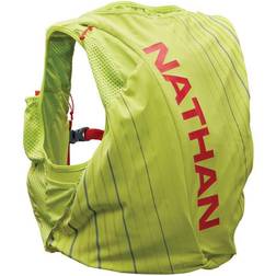 NATHAN Pinnacle 12L Trail running backpack Women's Finish Lime Hibiscus S