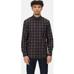 Regatta Men's Lance Long Sleeved Checked Shirt