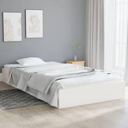 vidaXL Bed Frame White