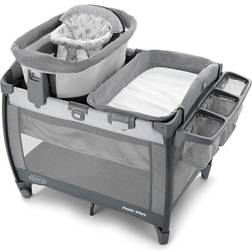 Graco Pack 'n Play Sit 'n Grow Playard, Lenny Grey Lenny Grey