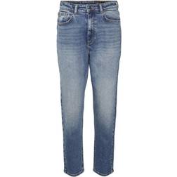 Noisy May NMMONI HW STRAGHT ANK JEANS AZ221DB NOOS Jeans blue