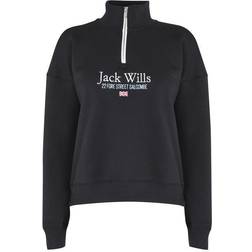 Jack Wills Honeylane Half Zip Sweatshirt