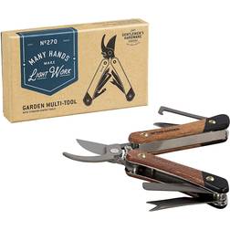 Gentlemen's Hardware Wood-Handled 7-in-1, Garden Multi-tool