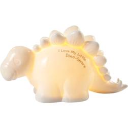 Precious Moments 221411 I Love My Little Dino-Snore Porcelain Multicolor Night Light