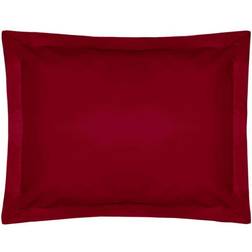 Belledorm Polycotton Percale 200 Count Bed Sheet Red, Pink