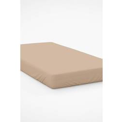 Belledorm Care 200 Thread Count Bed Sheet Brown, White