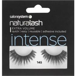 Salon System Naturalash Re-Usable Eyelashes Black 145