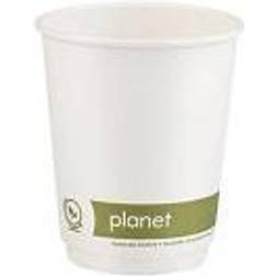 Planet 8oz Double Wall Plastic-Free Cups (Pack of 25) PFHCDW08