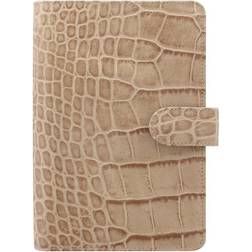 Filofax 26012 Organizer Croc Personal taupe