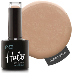 Halo by Pure Nails Gel Nails Nudes Butterscotch 8ml