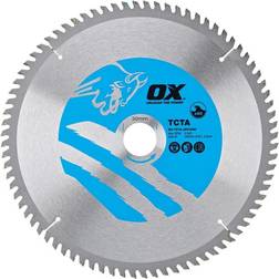 OX Tools-TCTA-25030100 OX Alu/Plastic/Laminate Cutting Circular Saw Blade 250mm x 30 x 100T TCG