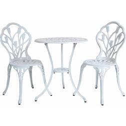 Charles Bentley 3 Tulip Bistro Set