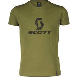 Scott Junior 10 Icon SS Leisure Tee - Fir Green