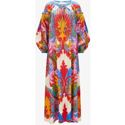 Etro Printed cotton and silk kaftan multicoloured