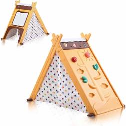 Baby Vivo 4in1 Kletterdreieck Spielzelt multifunktional für Kinder Klappbar