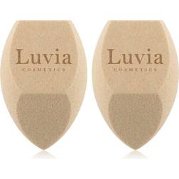 Luvia Cosmetics Tea Make-up Sponge Set Makeup Sponge 2 pc