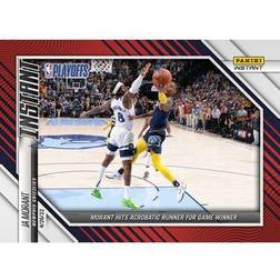 Panini America Panini America Ja Morant Memphis Grizzlies Fanatics Exclusive Parallel Instant Morant Hits Acrobatic Runner For Game-Winner