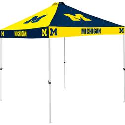 Logo Brands Logo Brands Michigan Wolverines 9' Checkerboard Canopy Tent