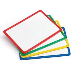 Learning Advantage Learning Advantage Plastic Framed Metal Whiteboards, Set of 4 (CTU90564) Quill