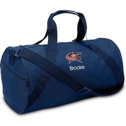 Chad & Jake Columbus Blue Jackets Personalized Youth Duffel Bag (Navy)