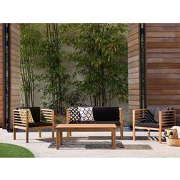 Beliani Garden 4 Sofa Outdoor Lounge Set
