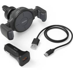 Hama FC10 Flex-Set Car battery charging cable USB-C