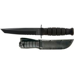 Ka-Bar Tanto Fixed 5.25 Combo Blade Kraton Hunting Knife