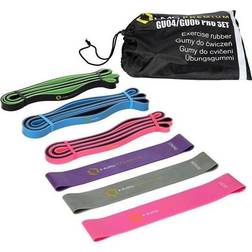 HMS Premium Exercise Rubber Set GU04/06 Pro Set