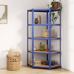 vidaXL 5-Layer Corner Shelving System