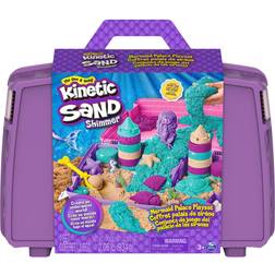 Spin Master Kinetic Sand Shimmer Mermaid Palace Playset