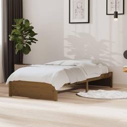 vidaXL Bed Frame Honey