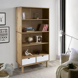 vidaXL OTTA with 2 Book Shelf