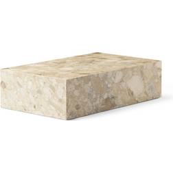 Audo Copenhagen Plinth Low Sand Coffee Table 100x60cm